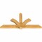 Ekena Millwork Redmond Rough Sawn Timber Gable Bracket, Western Red Cedar, 84"W x 42"H x 4"D x 6"F, 12/12 Pitch GBW084X42X0406RED00RWR - alternate 3
